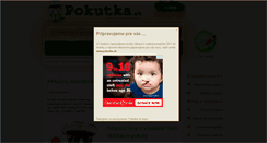 Desktop Screenshot of pokutka.sk